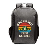 Worlds Best Frog Catcher Frog Vector Backpack