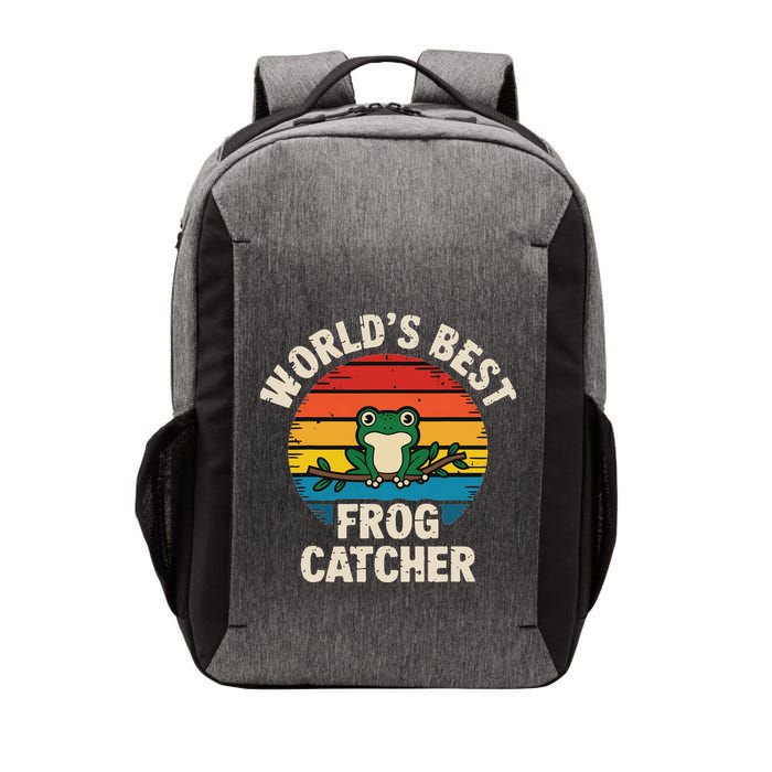 Worlds Best Frog Catcher Frog Vector Backpack