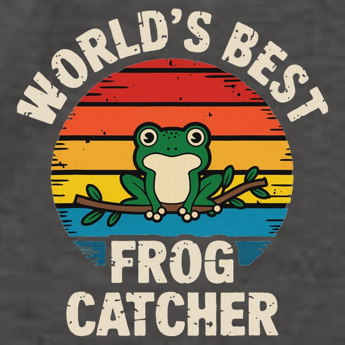 Worlds Best Frog Catcher Frog Vector Backpack