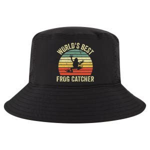 WorldS Best Frog Catcher Frog Hunter Cool Comfort Performance Bucket Hat