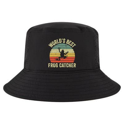 WorldS Best Frog Catcher Frog Hunter Cool Comfort Performance Bucket Hat