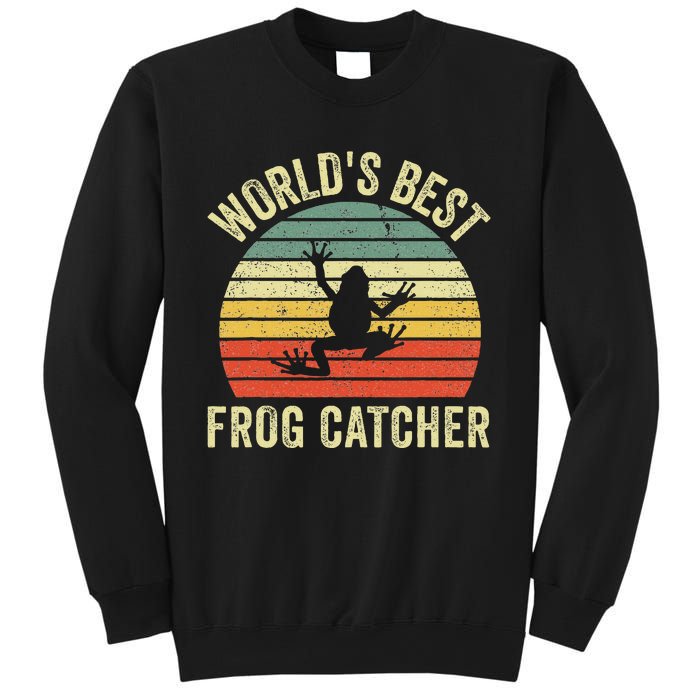 WorldS Best Frog Catcher Frog Hunter Sweatshirt