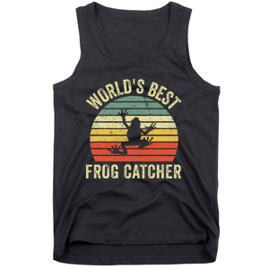 WorldS Best Frog Catcher Frog Hunter Tank Top