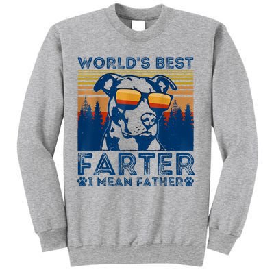 Worlds Best Farter I Mean Father Best Dad Ever Cool Dog Sweatshirt