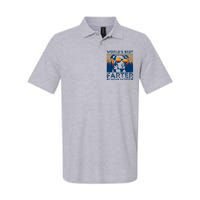 Worlds Best Farter I Mean Father Best Dad Ever Cool Dog Softstyle Adult Sport Polo