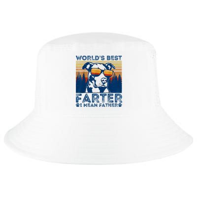 Worlds Best Farter I Mean Father Best Dad Ever Cool Dog Cool Comfort Performance Bucket Hat