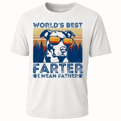 Worlds Best Farter I Mean Father Best Dad Ever Cool Dog Performance Shirt