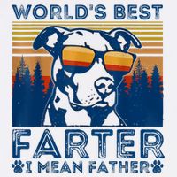 Worlds Best Farter I Mean Father Best Dad Ever Cool Dog Sustainable Bucket Hat