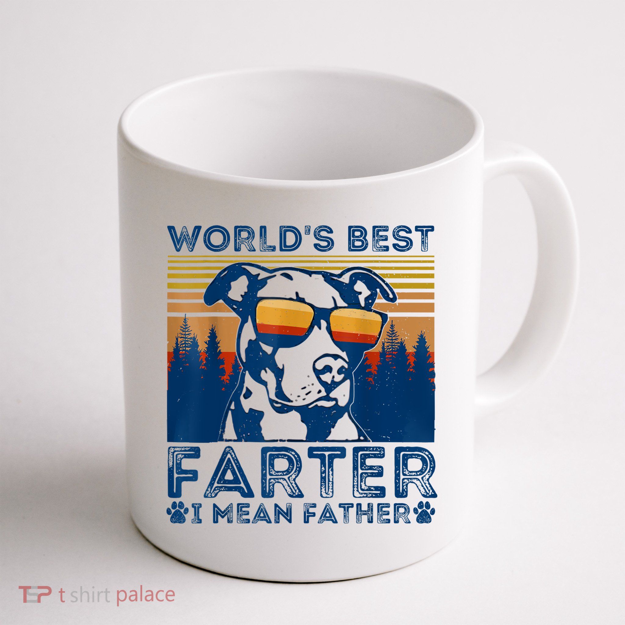 Worlds Best Farter I Mean Father Best Dad Ever Cool Dog Mug