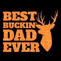 Whitetail Buck Funny Deer Hunting Seasons Best Dad Ever Cooling Performance Crew T-Shirt