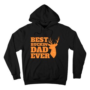 Whitetail Buck Funny Deer Hunting Seasons Best Dad Ever Hoodie