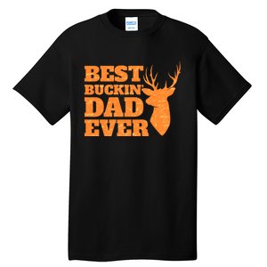 Whitetail Buck Funny Deer Hunting Seasons Best Dad Ever Tall T-Shirt