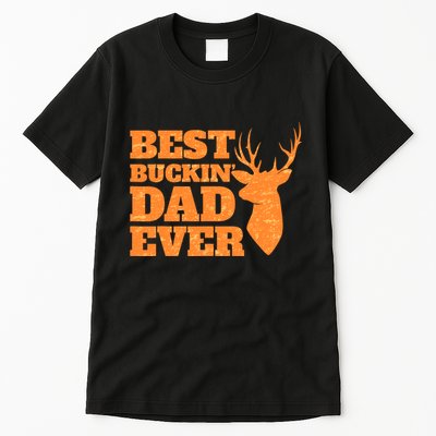 Whitetail Buck Funny Deer Hunting Seasons Best Dad Ever Tall T-Shirt