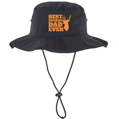 Whitetail Buck Funny Deer Hunting Seasons Best Dad Ever Bucket Hat