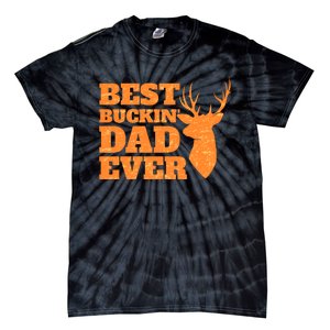 Whitetail Buck Funny Deer Hunting Seasons Best Dad Ever Tie-Dye T-Shirt