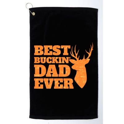 Whitetail Buck Funny Deer Hunting Seasons Best Dad Ever Golf Towel