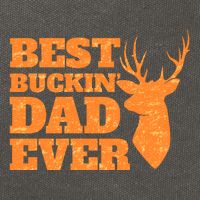 Whitetail Buck Funny Deer Hunting Seasons Best Dad Ever Cotton Canvas Backpack