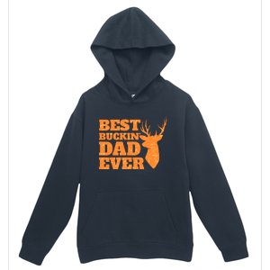 Whitetail Buck Funny Deer Hunting Seasons Best Dad Ever Urban Pullover Hoodie