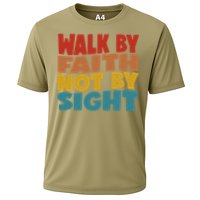 Walk By Faith Not By Sight God Faith Jesus 1 Cooling Performance Crew T-Shirt