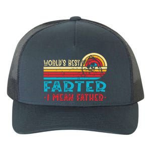 Worlds Best Farter I Mean Father Pomeranian Dad Fathers Yupoong Adult 5-Panel Trucker Hat