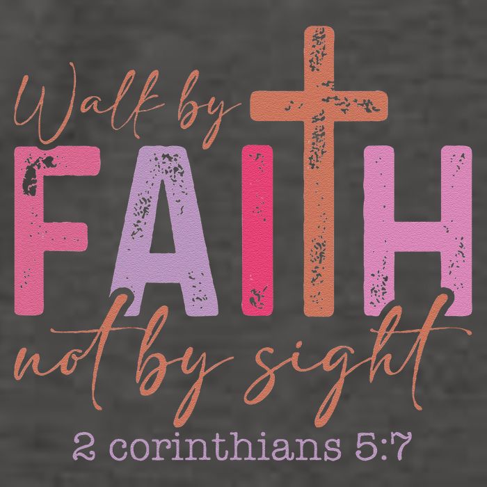 Walk By Faith Not By Sight God Faith Jesus 2 Vector Backpack