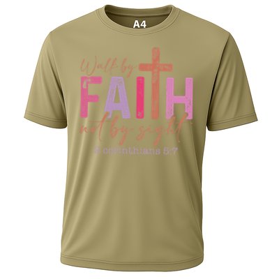 Walk By Faith Not By Sight God Faith Jesus 2 Performance Shirt