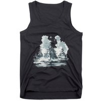 Warship Battleship Formation Naval Warfare Tank Top