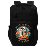Walk By Faith Not By Sight Western Boots Impact Tech Backpack