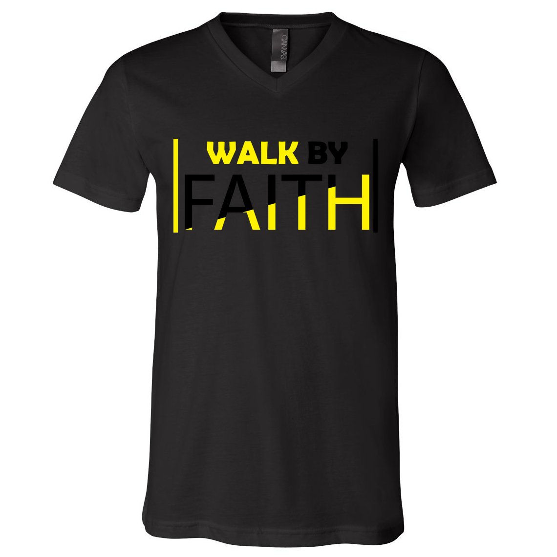 Walk By Faith V-Neck T-Shirt