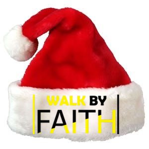 Walk By Faith Premium Christmas Santa Hat