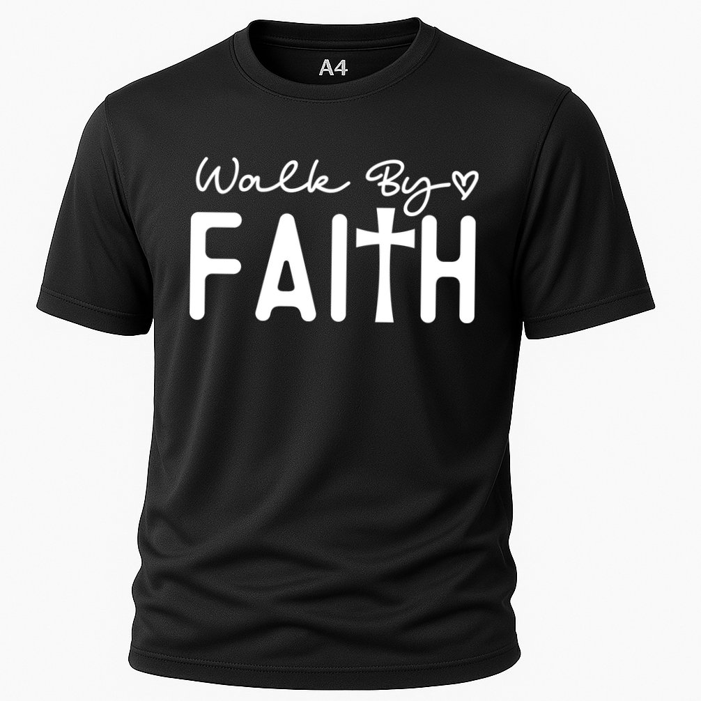 Walk By Faith , Faith T Cooling Performance Crew T-Shirt