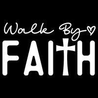 Walk By Faith , Faith T Backpack