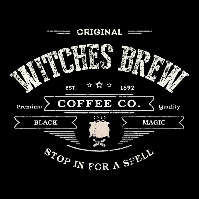 Witches Brew Funny 1692 Coffee Company Black Magic Co City Backpack