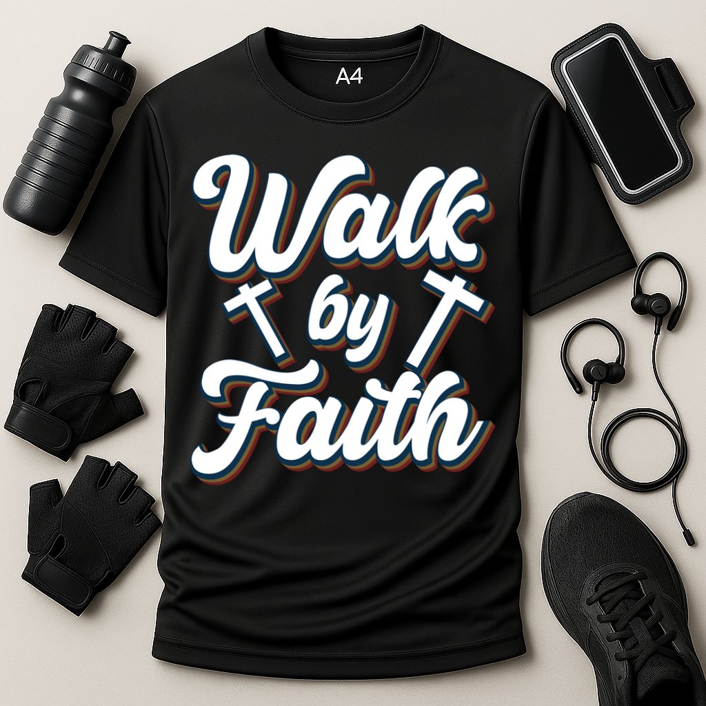 Walk By Faith T Cooling Performance Crew T-Shirt
