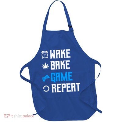 Wake Bake Game Repeat Gift Apron