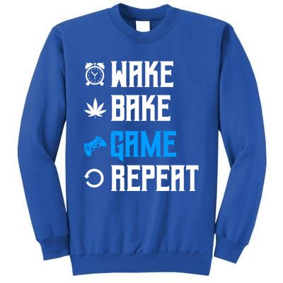 Wake Bake Game Repeat Gift Sweatshirt