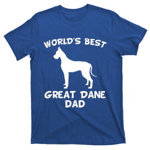 Worlds Best Great Dane Dad Dog Owner Meaningful Gift T-Shirt