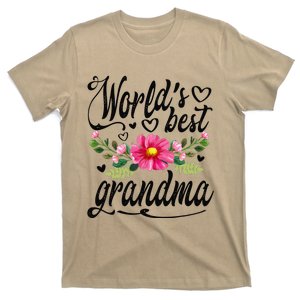 World's Best Grandma Mother's Day Gift T-Shirt