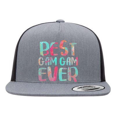 Womens Best Gam Gam Ever Mother's Day Flat Bill Trucker Hat