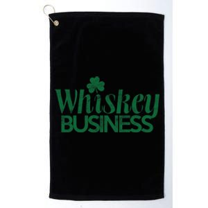 Whiskey Business Gift St Patricks Day Gift Ing Gift Platinum Collection Golf Towel