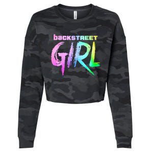 Womenss Backstreet Girl THE ORIGINAL Cropped Pullover Crew