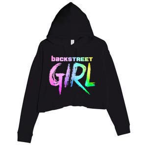 Womenss Backstreet Girl THE ORIGINAL Crop Fleece Hoodie