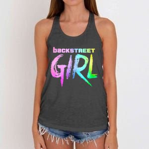 Womenss Backstreet Girl THE ORIGINAL Women's Knotted Racerback Tank