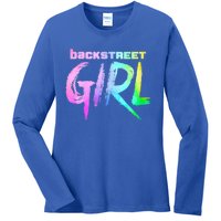 Womenss Backstreet Girl THE ORIGINAL Ladies Long Sleeve Shirt