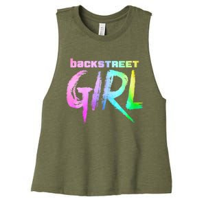 Womenss Backstreet Girl THE ORIGINAL Women's Racerback Cropped Tank