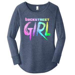 Womenss Backstreet Girl THE ORIGINAL Women's Perfect Tri Tunic Long Sleeve Shirt