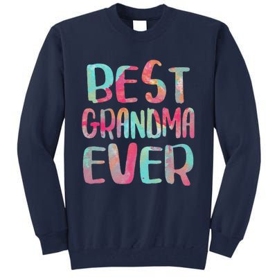 Womens Best Grandma Ever Mother's Day Tall Sweatshirt