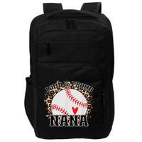Wo Baseball Grandma aunt Mama Matching Baseball nana, Mother's Day Impact Tech Backpack