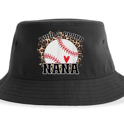 Wo Baseball Grandma aunt Mama Matching Baseball nana, Mother's Day Sustainable Bucket Hat