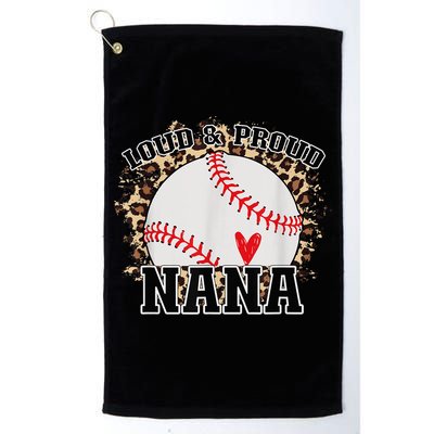 Wo Baseball Grandma aunt Mama Matching Baseball nana, Mother's Day Golf Towel